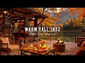 Download Lagu Fall Porch Ambience \u0026 Warm Jazz Instrumental Music 🍂 Smooth Piano Jazz Music for Relaxing, Working