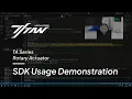 TA Actuator SDK Demo Environment Setup Control Modes