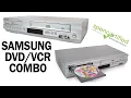 The Best Samsung DVD VCR Combo Player VHS Player and Recorder DVD-V4600 Product Demonstration