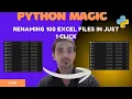 This Easy Python Script Saved Me 1 Hour Every Day Bulk Rename Automation Tamil
