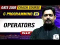 C Programming 01 Operators CS IT GATE 2026 Crash Course