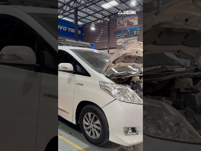 คอนโซลหน้า PVC ตรงรุ่น ALPHARD / VELLFIRE 20 ซ่อมคอนโซล หุ้มคอนโซล