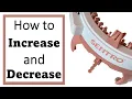 How to increase and decrease on Circular Knitting Machine Sentro Addi Prymm Beginner Series