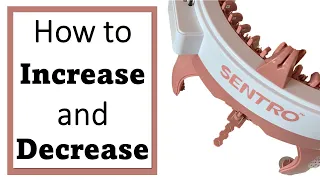 How to increase and decrease on Circular Knitting Machine Sentro Addi Prymm Beginner Series