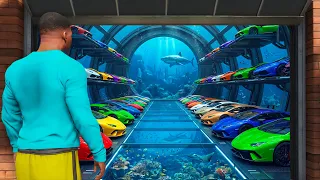 A GARAGEM SECRETA DO MAR NO GTA 5