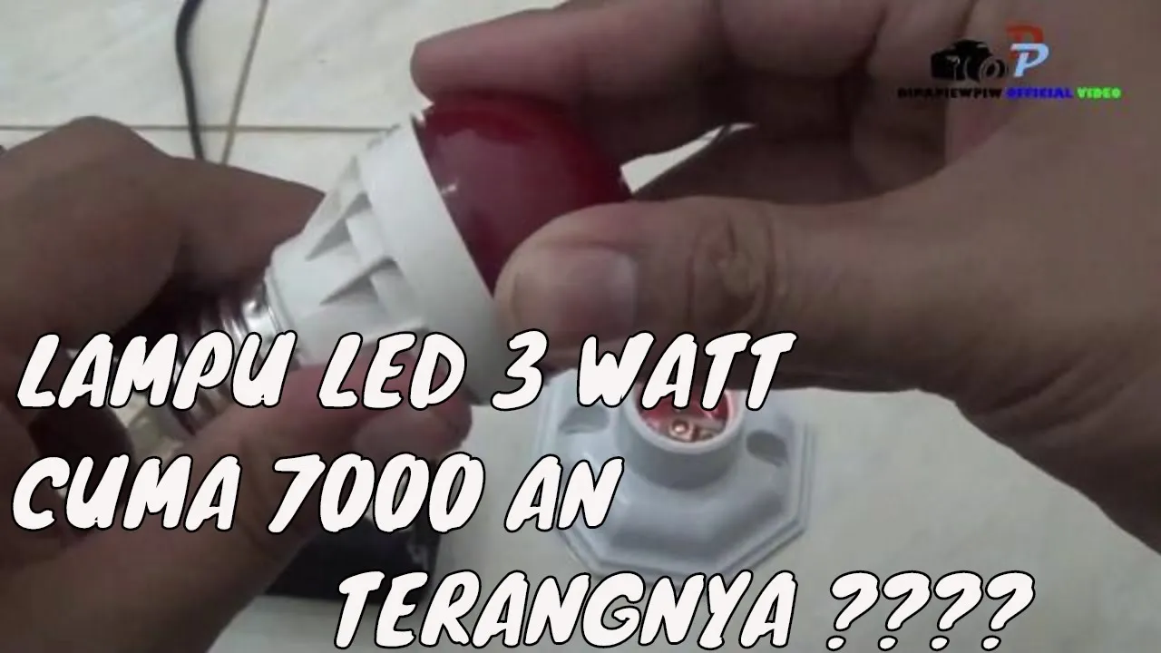 Tutorial memasang lampu LED T5