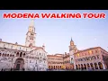 Lagu Modena, Italy 🇮🇹 walking tour 4K | A charming town in the Emilia-Romagna region