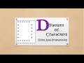 Print D - Pattern of Characters in Java Programming Language Pattern30