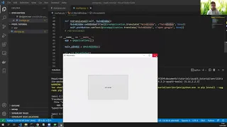 how to create a desktop application in python using PyQt5 with buttons