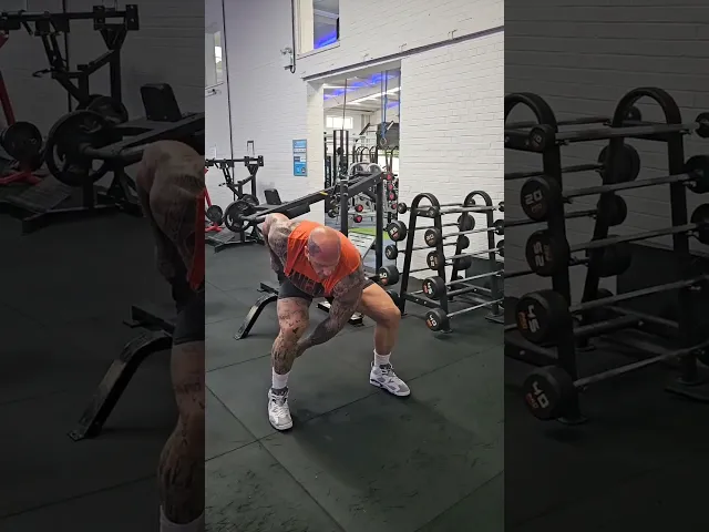 Real Shao Kahn (Martyn Ford) shows impressive training