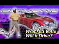 I bought a Wrecked Auction Corvette - Will it RUN AND DRIVE