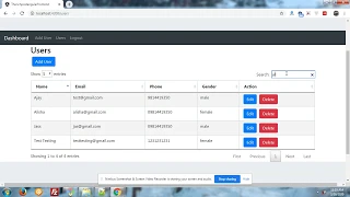 Angular Laravel Datatable Crud Operation Part 2