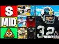 Ranking THE BEST RUNNING BACKS in Madden 24 Ultimate Team