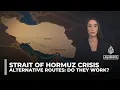 Strait of Hormuz alternative routes Can oil pipelines meet global demand