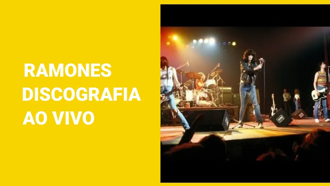 Ramones Discografia Ao Vivo | Canal Discografia