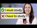 MUST en HAVE TO: wat is het verschil en hoe gebruik je ze in het Engels?