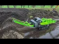 Lagu Ufkes RagnarTech 9700 Grinder | First field test in The Netherlands |  John Deere JD18 908 HP