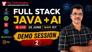 Learn Full Stack Java AI from Scratch Demo Session 2