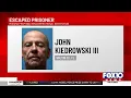 Florida authorities searching for escaped inmate