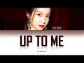 Download Lagu Victoria Song (宋茜) -'Up to me'- Lyrics [English / Español / Chinese /Pinyin]