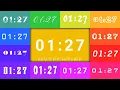 1 Minute 27 Second Timer - 87 second countdown timer