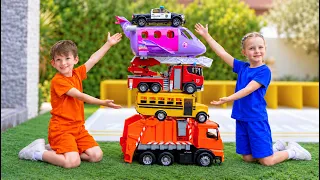 Magia dos carrinhos – aprendendo a compartilhar e trabalhar em equipe