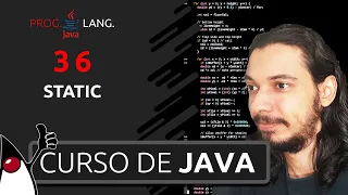 CURSO DE JAVA PARA INICIANTES -  STATIC - PROGRAMAÇÃO EM JAVA #36