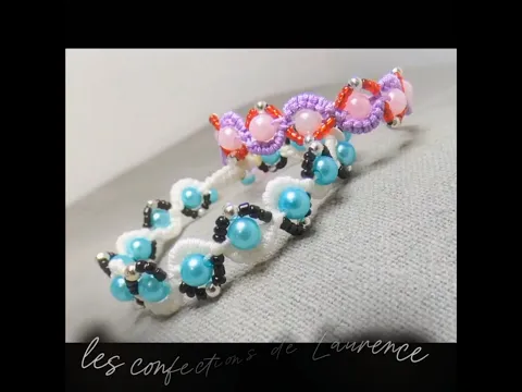 #shorts  #bracelet #macrame #perles #beads #pearls #facileafaire #easytomake