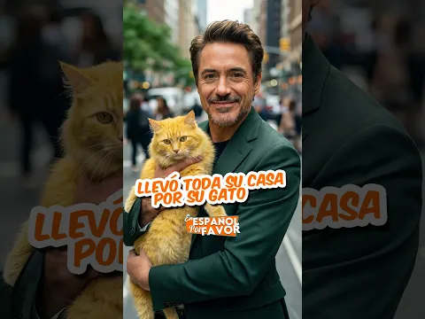 Robert Downey Jr mudó SU CASA ENTERA por un gato 😹 #español