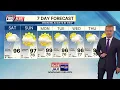 First Alert 7 Day Forecast August 15 2026