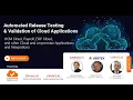 Oracle HCM Cloud Testing Test Automation Platform for Release Validation Testing CloudTestr
