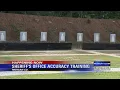 Morgan County Sheriffs Office conducting weapons training for all members