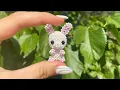 DIY Beaded Bunny Tutorial Cute Bead Animal Step by Step - Part 1 Head Nose