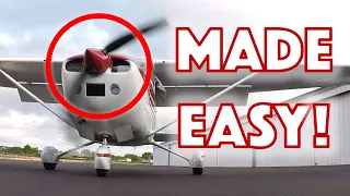 how to use a constant speed prop in each phase of flight made easy 