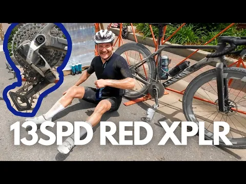 Download MP3 Unreleased 13spd SRAM Red XPLR on Valtteri Bottas' bike at Unbound Gravel