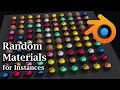 How To Add Some Random Materials For Instances Created Through Geometry Nodes A Blender Tutorial