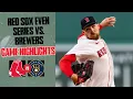 FULL HIGHLIGHTS Red Sox Take Game 2 vs Brewers 26