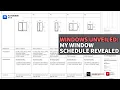 Window Schedule in Revit 2024 Revit Tutorial