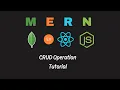 Learn The MERN stack CRUD Operations - Express MongoDB Rest API