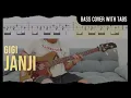 Download Lagu Gigi - Janji (Bass Cover with Tabs) // Play Along Tabs