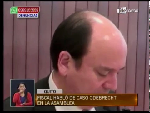 Fiscal habló de caso Odebrecht en la asamblea