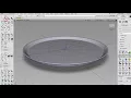 Alias Studio modeling - plate mapping sini