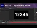 After Effects Tutorial - Layer Manipulation