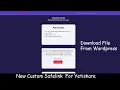 New Custom Safelink For Yetishare with Wordpress File Download