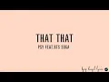 Download Lagu THAT THAT |PSY feat.BTS Suga | Hangul Lyrics 가사