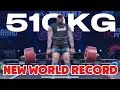 Download Lagu BREAKING NEWS | Thor Deadlifts 510kg World Record