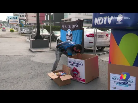 Clubes de futebol amador arrecadam alimentos para a Maratona da Solidariedade