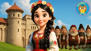 Снежанка и седемте джуджета детска песен на български Знайко БГ ТВ 