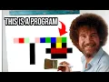 I wrote a program in Microsoft Paint