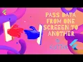 How to pass data from one screen to another in Flutter app